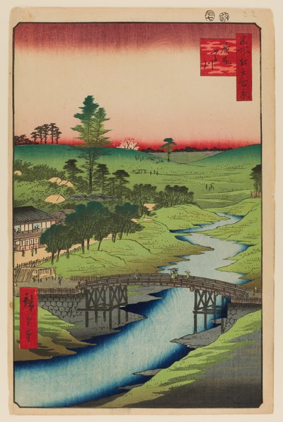 Rivière Furukawa, Hiroo - Ando or Utagawa Hiroshige