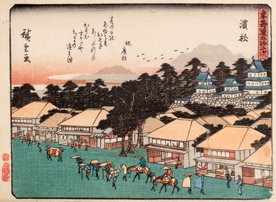 Hamamatsu - Ando or Utagawa Hiroshige