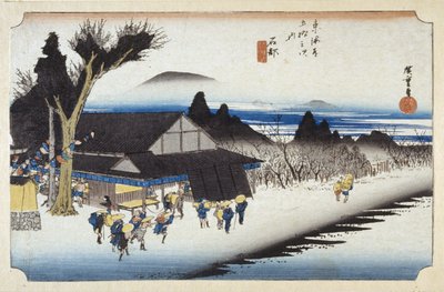 Ishibe - Ando or Utagawa Hiroshige
