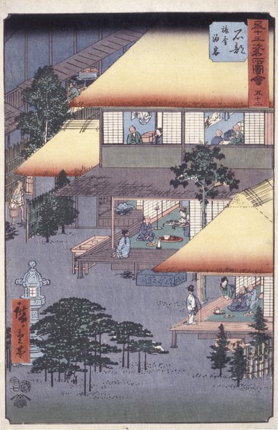 Ishibe - Ando or Utagawa Hiroshige