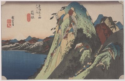 Scène de lac - Ando or Utagawa Hiroshige