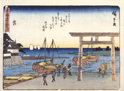Mija - Ando or Utagawa Hiroshige