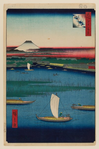Mitsumata Wakarenofuchi - Ando or Utagawa Hiroshige