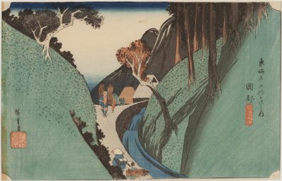 Mont Utsu - Ando or Utagawa Hiroshige