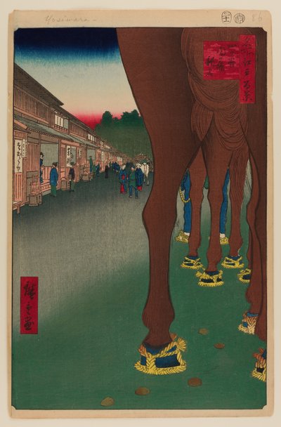 Naito Shinjuku, Yotsuya - Ando or Utagawa Hiroshige