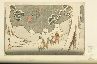 No. 47, Ōi - Ando or Utagawa Hiroshige