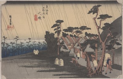 Oiso - Ando or Utagawa Hiroshige
