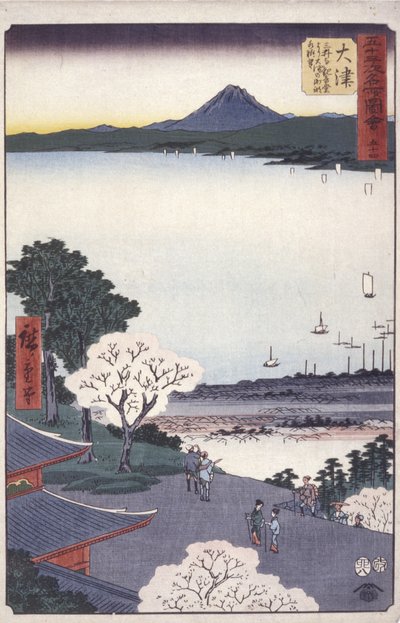 Otsu (Lac Biwa) - Ando or Utagawa Hiroshige
