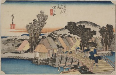 Pont de Shinmachi - Ando or Utagawa Hiroshige