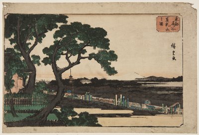 Vue de Matsuchiyama - Ando or Utagawa Hiroshige