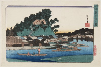 Vue de Matsuchiyama - Ando or Utagawa Hiroshige