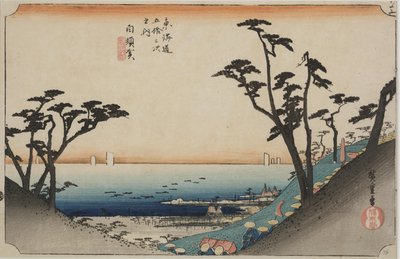 Vue de Shiomizaka - Ando or Utagawa Hiroshige