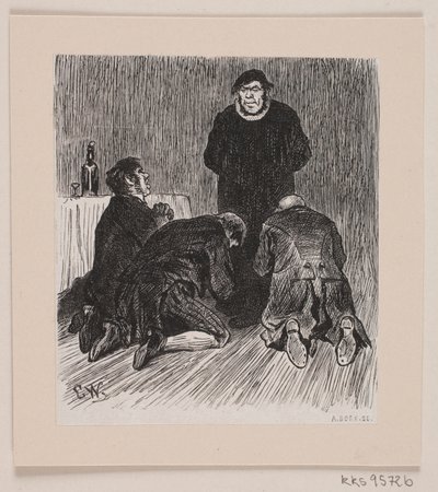 Illustration pour "Le Charbonnier" - André Bork