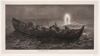 Jésus marche sur la mer - André Bork