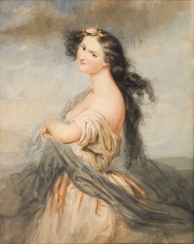 Portrait de Juliette Drouet - André Charles Voillemot
