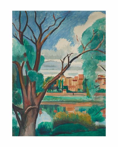 Bords de Seine à Carrières-sur-Seine - Andre Derain