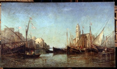 Vue de Martigues - André Maglione