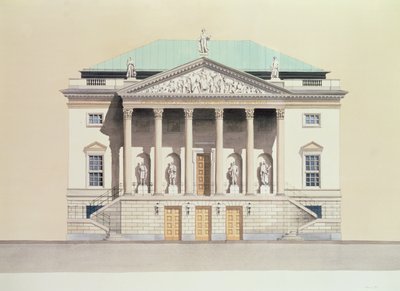 Deutsche Staatsoper, Berlin, Allemagne Façade du 18e siècle - Andras Kaldor