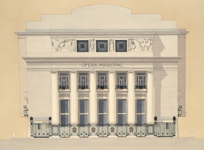 Opera Municipal, Marseilles, France - Andras Kaldor