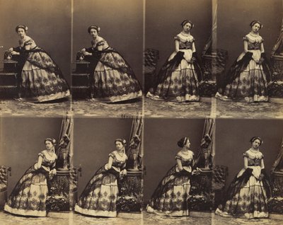 Clara Silvois, 1861 - Andre Adolphe Eugene Disderi