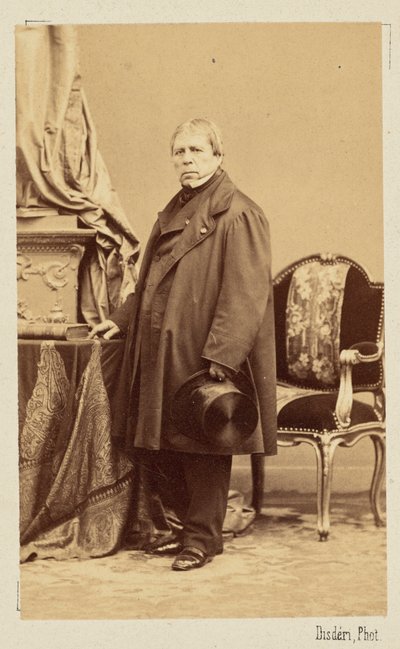 Jean-Auguste-Dominique Ingres, vers 1860 - Andre Adolphe Eugene Disderi