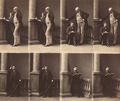 Monsieur Jadin et son fils - Andre Adolphe Eugene Disderi