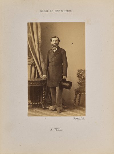 Monsieur Verdi - Andre Adolphe Eugene Disderi