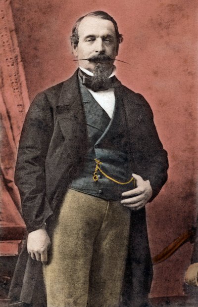 Portrait de Napoléon III (Louis-Napoléon Bonaparte) - Andre Adolphe Eugene Disderi