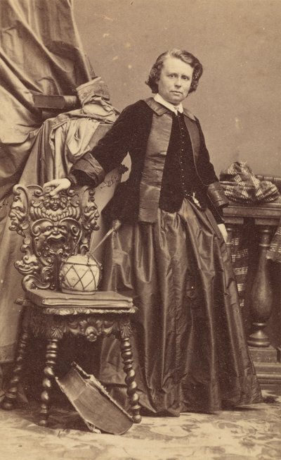Portrait de Rosa Bonheur 1822-1899, début des années 1860 - Andre Adolphe Eugene Disderi