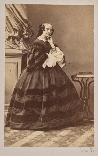 Portrait de la ballerine Marie Taglioni 1804-1884, 1862 - Andre Adolphe Eugene Disderi