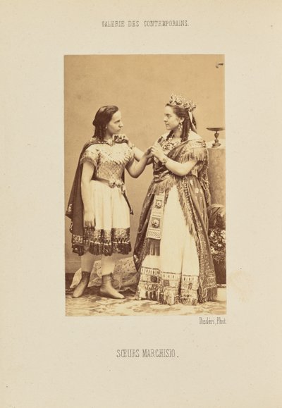 Sœurs Marchisio - Andre Adolphe Eugene Disderi