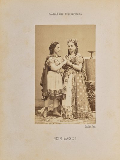 Sœurs Marchisio - Andre Adolphe Eugene Disderi