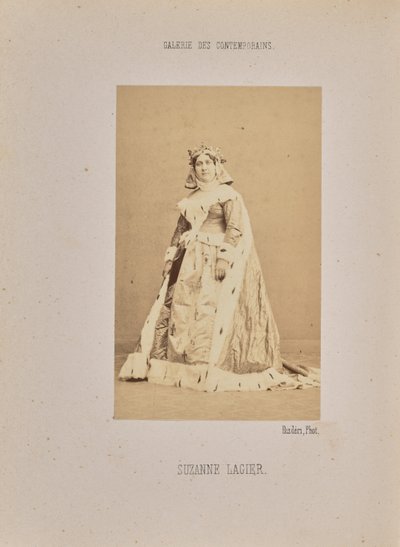 Suzanne Lagier - Andre Adolphe Eugene Disderi