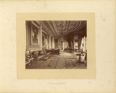 Le salon cramoisi - Andre Adolphe Eugene Disderi