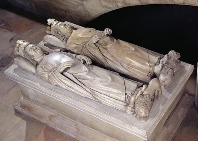 Effigies de Philippe VI de Valois et Jean II Le Bon - Andre Beauneveu