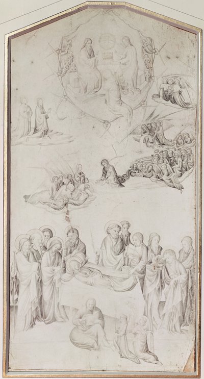 Les funérailles de la Vierge - Andre Beauneveu