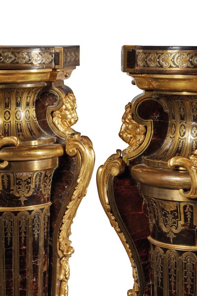 Paire de socles Louis XIV - Andre Charles Boulle