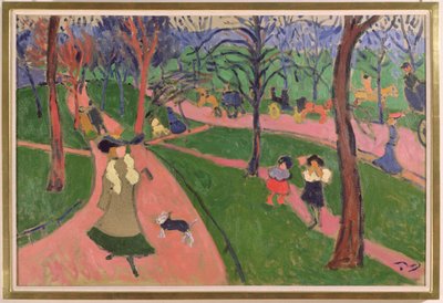 Hyde Park, vers 1906 (huile sur toile) - Andre Derain
