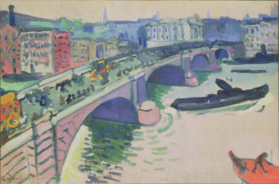 London Bridge, vers 1906 (huile sur toile) - Andre Derain