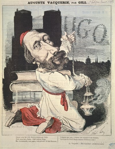 Auguste Vacquerie (1819-95) de la couverture de L