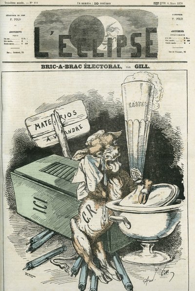 Bric à brac électoral. Couverture de « L