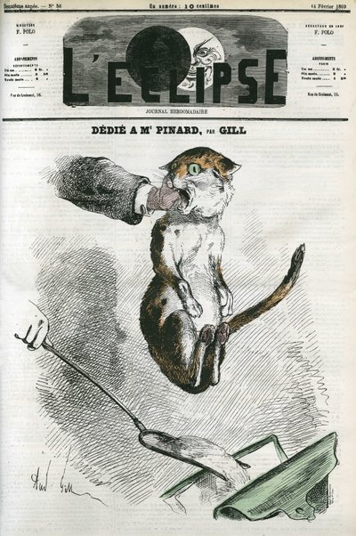 Dédié à Madame Pinard. Couverture dans "L