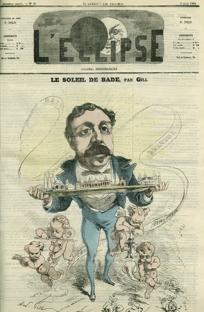 Jacques Emile Dupressoir (1832-1884), homme des arts à Baden-Baden. Couverture dans « L
