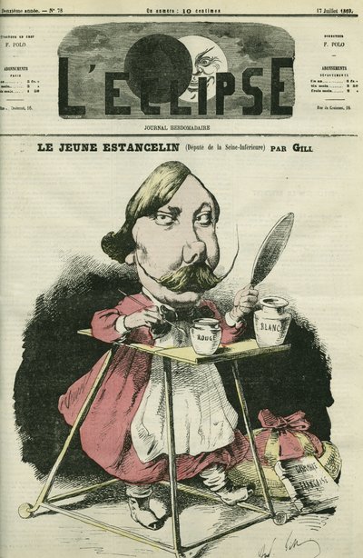 Louis-Charles-Alexandre Estancelin (1825-1906), général et homme politique français. Couverture dans « L