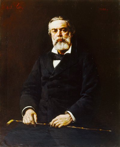Portrait de Jules Vallès 1832-1885, 1881 - Andre Gill