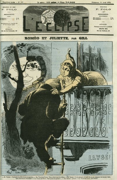 Roméo et Juliette, Adolphe Thiers, député de Paris, quitte la ville pour Versailles lorsqu