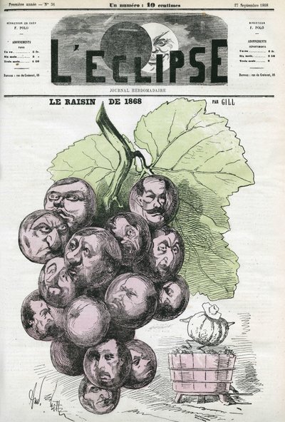 La vendange de 1868, évocation d
