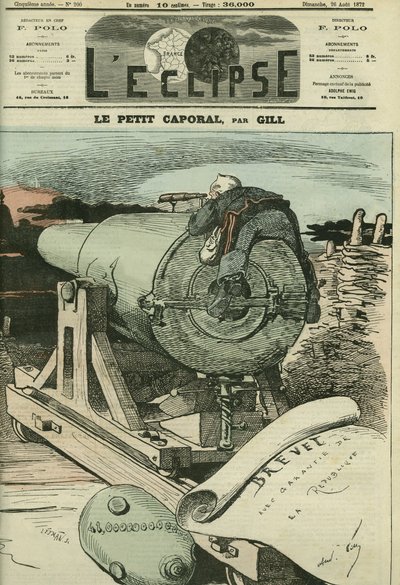 Le petit caporal, Adolphe Thiers (1797-1877), historien et homme d