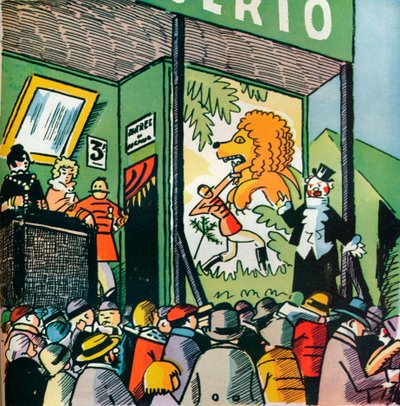 Illustration par André Hellé des Fables de La Fontaine, 1922, 1929 - Andre Helle