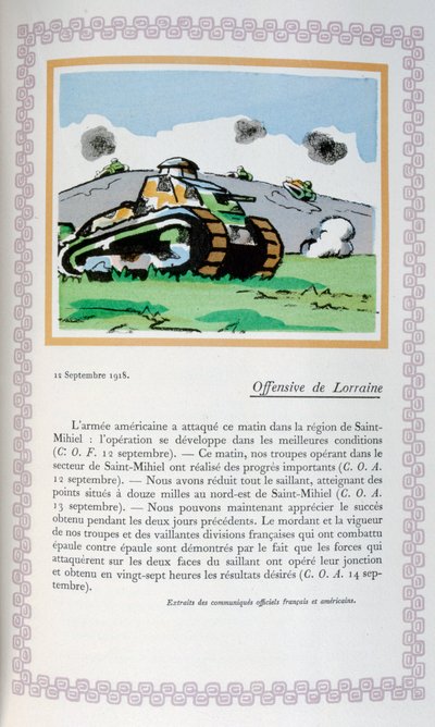 Offensive de Lorraine, 12 septembre 1918, 1919 - Andre Helle